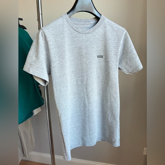 Vans Tops - VANS Cotton Gray T- shirt in Size XS